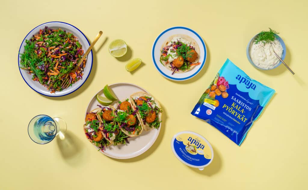 Hyvä Apaja Saariston kalatacot resepti